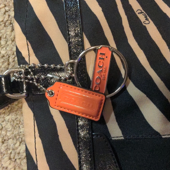 Coach Zebra Purse - Picture 2 of 5